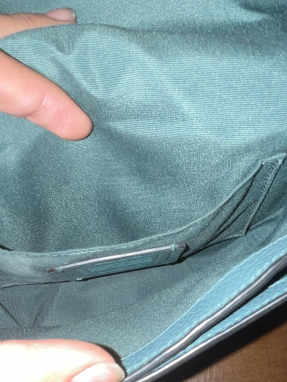Coach colorblock shoulder bag blue - Picture 3 of 4